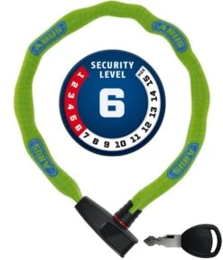 ABUS Catena 6806K/85 ...bitte Farbe Wählen -Lapierrik Verkaufe Abus Kettenschloss Catena 6806 K 85B neon green gruen Securitylevel 6 4003318902901
