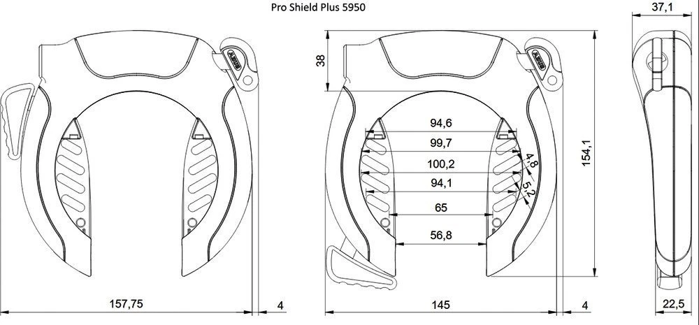 ABUS Pro Shield 5950-NR 4 ABUS Pro Shield 5950-NR - Image 2