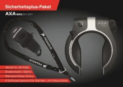 AXA Rahmenschloss Victory 2017-2021 Für Pegasus / Zemo E-Bike Incl. Kette