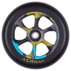 Chilli Pro Scooter Ersatzrolle Wheel Turbo 110mm Black PU / Urban Jungle Core