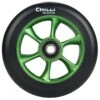 Chilli Pro Scooter Ersatzrolle Wheel Turbo 110mm Black PU / Green Core