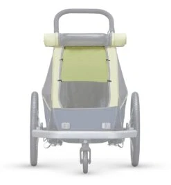Croozer Sun Cover Kid For 1 Lemon Green Ab 2018