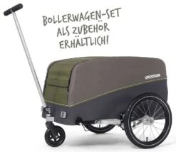 Croozer Cargo Tuure Olive-green Mit Airpad-Federung -Lapierrik Verkaufe Croozer Transportanhaenger Cargo Tuure 2020 olive green 121008320 404494151653 Bollerwagen