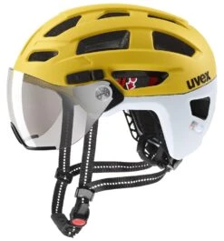 Uvex Finale-Visor 52-57cm / 56-61cm -Lapierrik Verkaufe Helm Uvex Finale Visor Vario sunbee cloud matt 52 57cm S4107531115 4043197359243