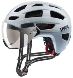 Uvex Finale-Visor 52-57cm / 56-61cm -Lapierrik Verkaufe Helm Uvex Finale Visor silver matt 52 57cm S4107530615 4043197323107