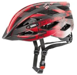 Uvex I-VO-CC 52-57cm / 56-60cm 18 Uvex I-VO-CC 52-57cm / 56-60cm -Lapierrik Verkaufe Helm Uvex I VO CC black red matt 52 57cm S4104200415