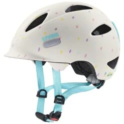 Uvex Oyo-Style 45-50cm / 50-54cm -Lapierrik Verkaufe Helm Uvex Kinder Oyo Style egg dots matt weiss 45 50cm S4100470115 4043197339252