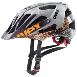 Uvex Quatro 52-57cm / 56-61cm -Lapierrik Verkaufe Helm Uvex Quatro 2019 dirt grey orange 52 57cm S4107751915 4043197311494