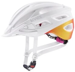 Uvex True-CC 52-55cm / 55-58cm -Lapierrik Verkaufe Helm Uvex True CC white peach matt 52 55cm S4100540315 4043197337012