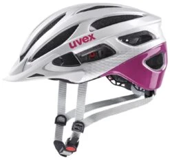 Uvex True 52-55cm / 55-58cm -Lapierrik Verkaufe Helm Uvex True silver fuchsia 52 55cm S4100530415 4043197338668
