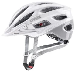 Uvex True 52-55cm / 55-58cm -Lapierrik Verkaufe Helm Uvex True white grey 52 55cm S4100530215 4043197337050