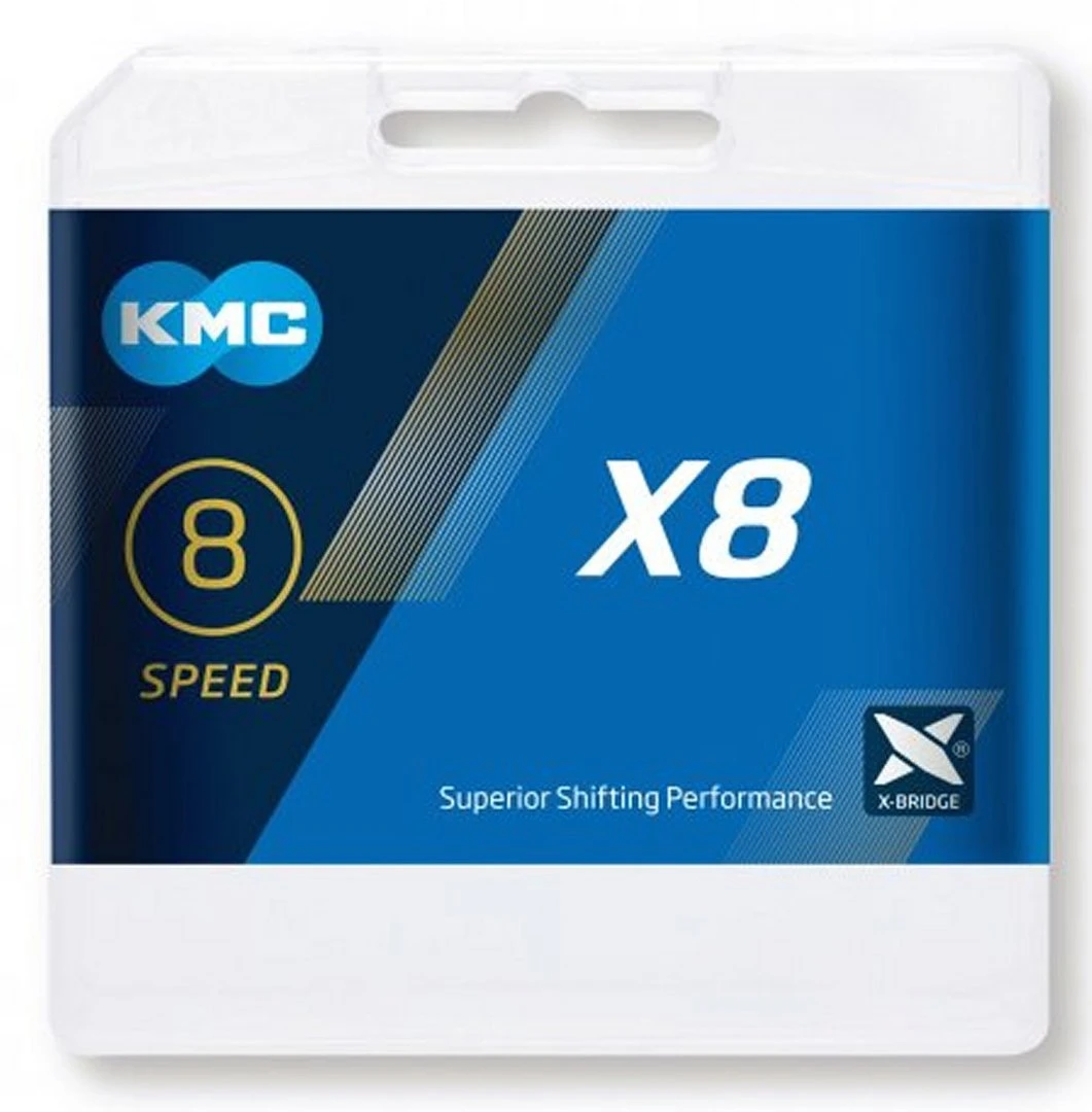 KMC X8 Silber 8-fach 114 Glieder 4 KMC X8 Silber 8-fach 114 Glieder - Image 2