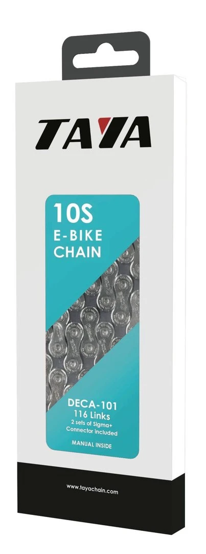 KMC Taya E-Deca-101 GST-500 Silber 10-fach Verstärkt Für E-Bike 136 Glieder 4 KMC Taya E-Deca-101 GST-500 Silber 10-fach Verstärkt Für E-Bike 136 Glieder - Image 2