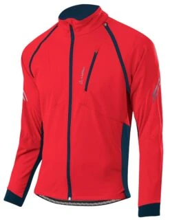 Loeffler Löffler San Remo-2 Windstopper Softshell Light Zip-Off 24573 -Lapierrik Verkaufe Loeffler Herren BIKE ZIP OFF JACKET SAN REMO 2 Windstopper light red deep water 24573 554 2022 2023
