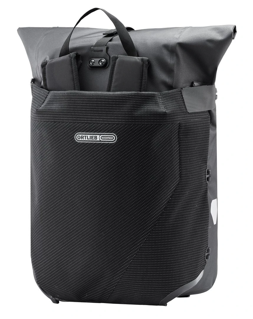 ORTLIEB Vario-PS-High-Vis QL2.1 Tasche Mit Rucksackfunktion Black-reflex 4 ORTLIEB Vario-PS-High-Vis QL2.1 Tasche Mit Rucksackfunktion Black-reflex - Image 2