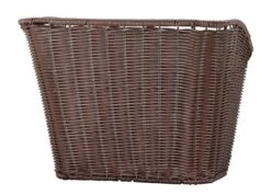 Pegasus Bici Italia 1949 Vorderrad-Korb Rattan Dunkelbraun Incl Gep.Träger Silber -Lapierrik Verkaufe Pegasus Bici Italia Korbset 050 20335 Korb