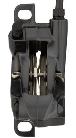 Shimano Deore BR-M6120 Ab 2021 4-Kolben HR Incl. Normalem Bremshebel -Lapierrik Verkaufe Shimano Bremssattel Deore BR M6120 2021 4 Kolben schwarz D 03S Resin E BRM6120MPRX 4550170615734b