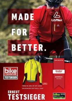 Loeffler Löffler San Remo Windstopper Softshell Light Zip-Off 15922 -Lapierrik Verkaufe Testsieger